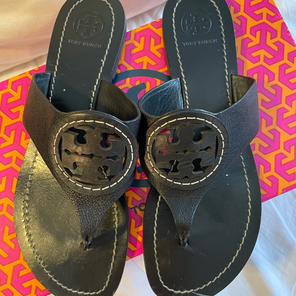 Tory Burch black sandals